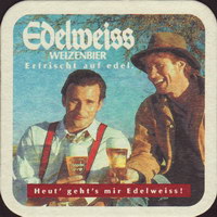 Beer coaster wieselburger-93-zadek