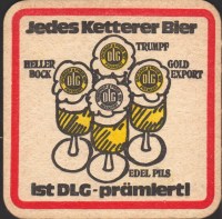 Beer coaster wilhelm-ketterer-14-zadek