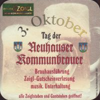 Beer coaster windischeschenbach-neuhaus-allgem-kommunbrauhaus-1