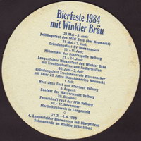 Beer coaster winkler-brau-2-zadek