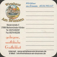 Beer coaster wirtshaus-am-brunnen-1-zadek