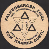 Beer coaster wolfgang-fischer-2-zadek