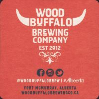 Beer coaster wood-buffalo-1-zadek
