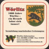 Beer coaster worlitz-2-zadek