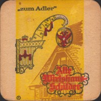 Beer coaster wulle-70-zadek