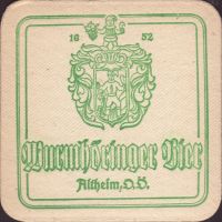 Beer coaster wurmhoringer-privatbrauerei-braugasthof-2