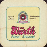 Pivní tácek wurth-2