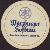 Beer coaster wurzburger-hofbrau-16