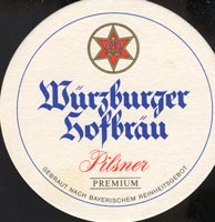 Beer coaster wurzburger-hofbrau-2-zadek
