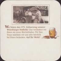 Beer coaster wurzburger-hofbrau-59-zadek