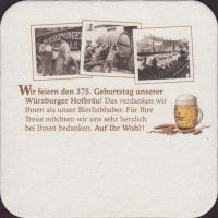 Beer coaster wurzburger-hofbrau-60-zadek