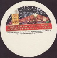 Beer coaster wurzburger-hofbrau-64-zadek