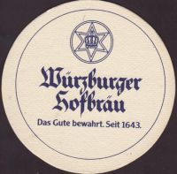 Beer coaster wurzburger-hofbrau-70