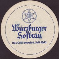 Beer coaster wurzburger-hofbrau-73-zadek-small