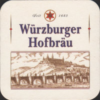 Beer coaster wurzburger-hofbrau-81