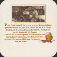 Beer coaster wurzburger-hofbrau-81-zadek