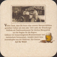 Beer coaster wurzburger-hofbrau-82-zadek