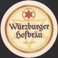 Beer coaster wurzburger-hofbrau-85