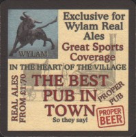 Beer coaster wylam-4-zadek