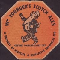 Beer coaster youngers-48-zadek