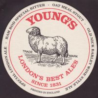 Beer coaster youngs-40