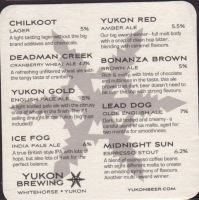 Beer coaster yukon-7-zadek