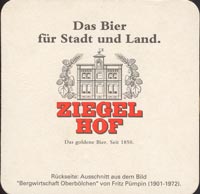 Beer coaster ziegelhof-1-zadek