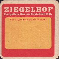 Beer coaster ziegelhof-24-zadek