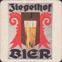 Beer coaster ziegelhof-27-zadek
