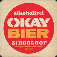 Beer coaster ziegelhof-7-zadek