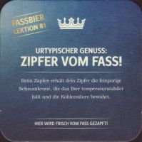 Beer coaster zipfer-72-zadek