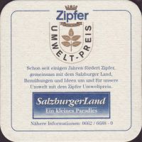 Beer coaster zipfer-96-zadek