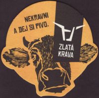 Beer coaster zlata-krava-1