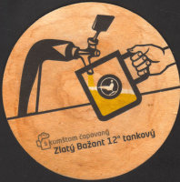 Pivní tácek zlaty-bazant-120-zadek-small