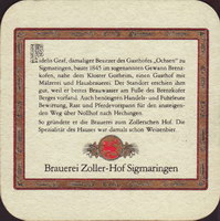 Beer coaster zoller-hof-5-zadek