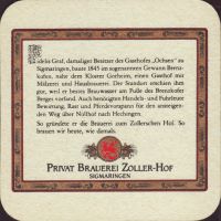 Beer coaster zoller-hof-6-zadek