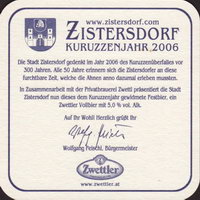 Beer coaster zwettl-karl-schwarz-50-zadek