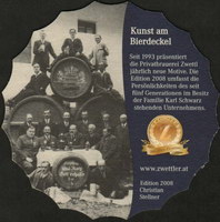Pivní tácek zwettl-karl-schwarz-87