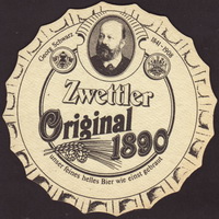 Beer coaster zwettl-karl-schwarz-92