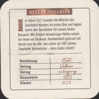 Beer coaster zwiefalter-klosterbrau-16-zadek