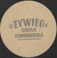 Beer coaster zywiec-108-zadek