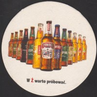Beer coaster zywiec-112-zadek-small