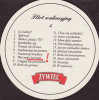 Beer coaster zywiec-35-zadek