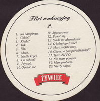 Beer coaster zywiec-36-zadek-small