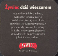 Beer coaster zywiec-4-zadek