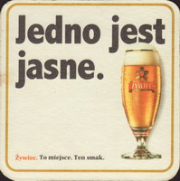 Beer coaster zywiec-44-zadek