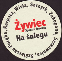 Beer coaster zywiec-46-zadek