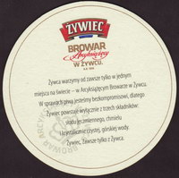 Beer coaster zywiec-54-zadek