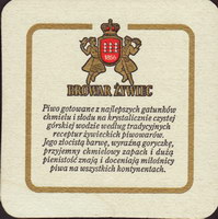 Beer coaster zywiec-60-zadek-small