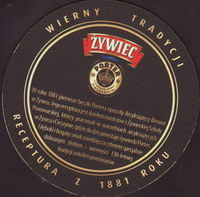 Beer coaster zywiec-67-zadek